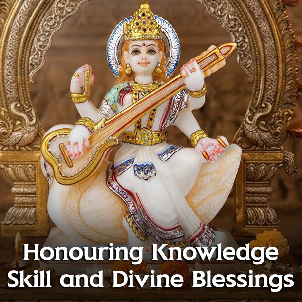 Saraswati Puja and Ayudha Puja: Honoring Knowledge, Skills and the Tools We Use