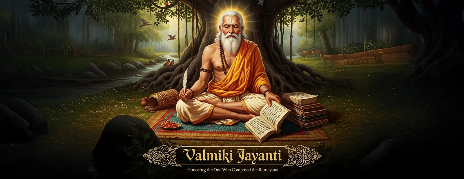 Valmiki Jayanti: Honoring the one Who Composed the Ramayana