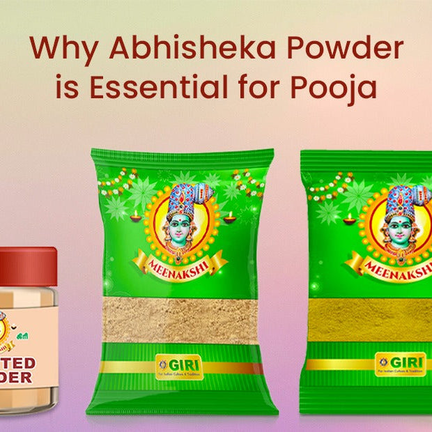 Pure and Powerful Why Abhisheka Powder is Essential for Pooja