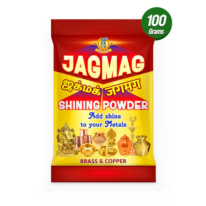Giri Jagmag Shining Powder - 100 Gms | Brass Metal Polish
