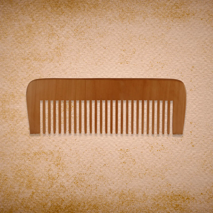 Wooden Comb - 5.5 Inches | Handmade Hair Brush/ Wooden Beard Comb for Hair