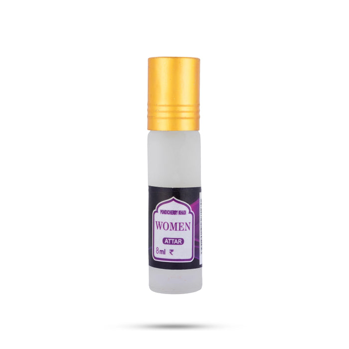Women Attar Perfume Roll On - 8 ml | Scent / Fragrance Oil for Everyday Use