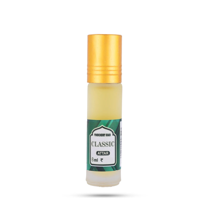 Classic Attar Roll on Perfume - 8ml | Scent / Perfume Oil For Refreshing Aroma