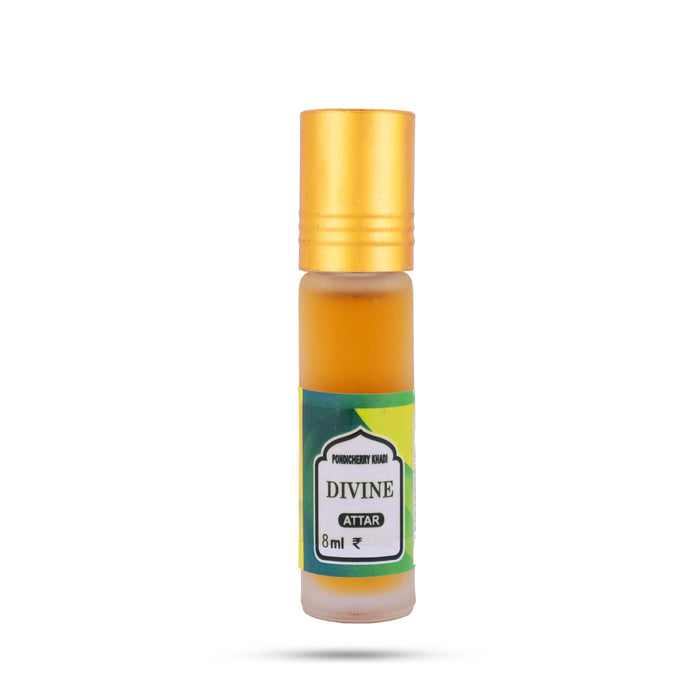 Divine Attar Roll on Perfume - 8 ml | Perfume Oil/ Attar Perfume/ Attar Fragrance for Men & Women