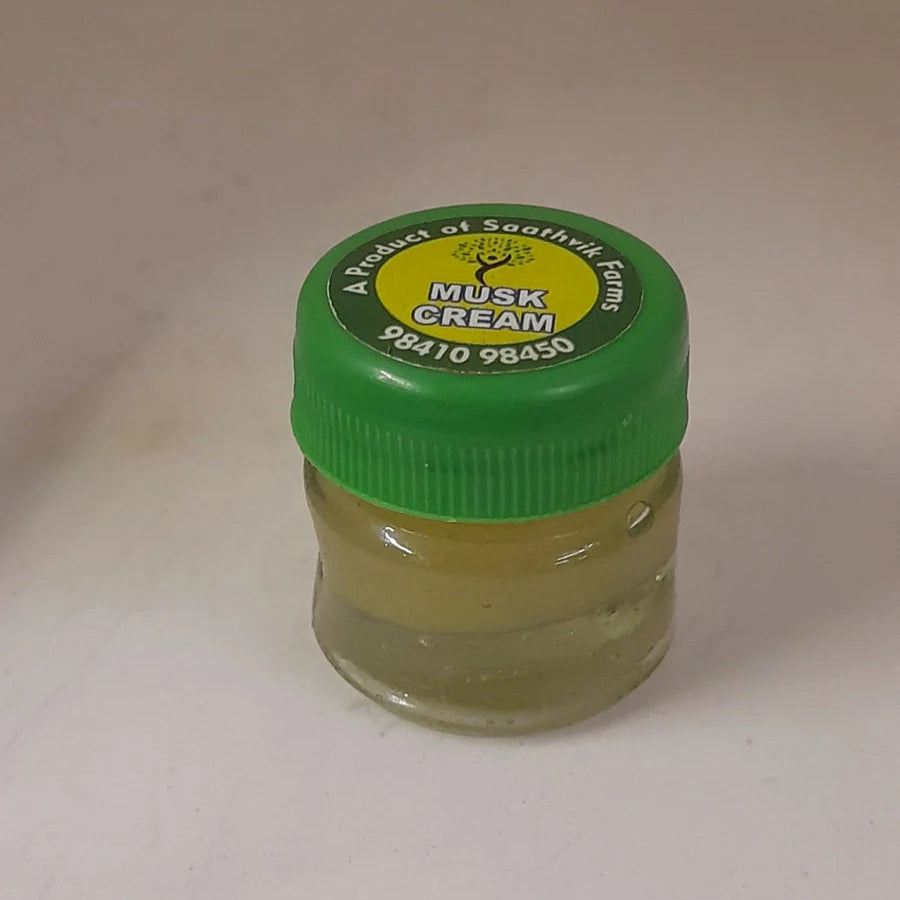 Musk Cream - 20 Gms | Saathvik Farms/ Musk Cream for Men & Women — Giri USA