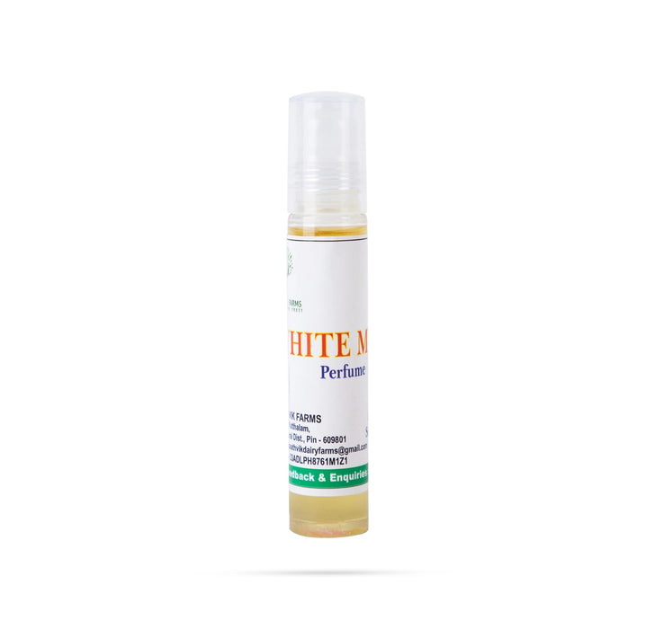 White Musk Perfume Roll on Perfume - 10 ml | Attar Fragrance / Roll On Oil For Long Lasting Floral Aroma