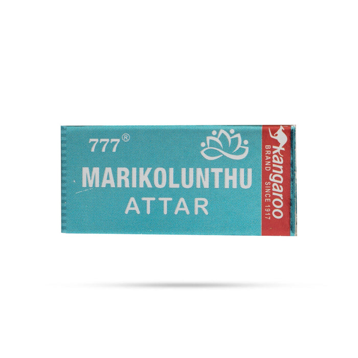 Kangaroo Marikozhundhu Attar Roll On - 3 ml | Marikolunthu Attar Perfume Roll On Fragrance For Herbal Scent