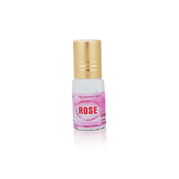 Rose Attar Roll On - 3 Ml | Rose Perfume/ Rose Roll On Perfume for Men & Women