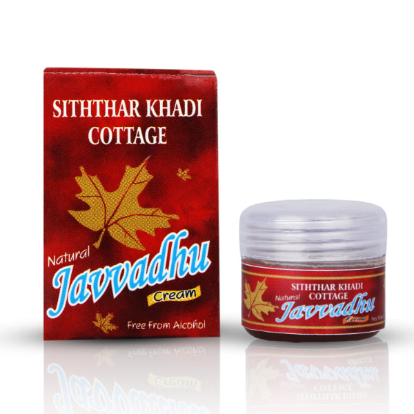 Siththar Khadi Javvadhu Cream- 4 Gms | Javvadhu Scented Cream/Javadhu Fragrance Cream For Devotional Application