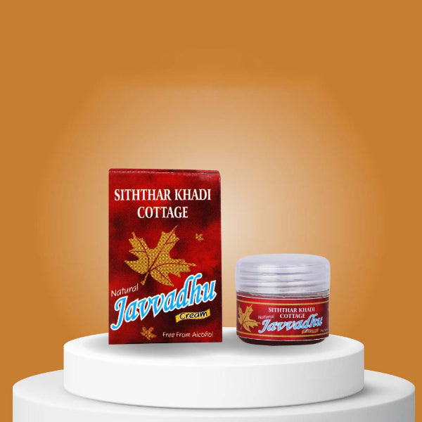 Siththar Khadi Javvadhu Cream- 4 Gms | Javvadhu Scented Cream/Javadhu Fragrance Cream For Devotional Application