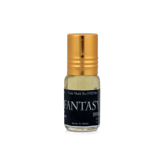 Fantasy Attar Perfume Roll On - 3ml | Siththar Khadi Cottage Attar Fragrance Oil/ Roll On Perfume Oil For Long Lasting Scent