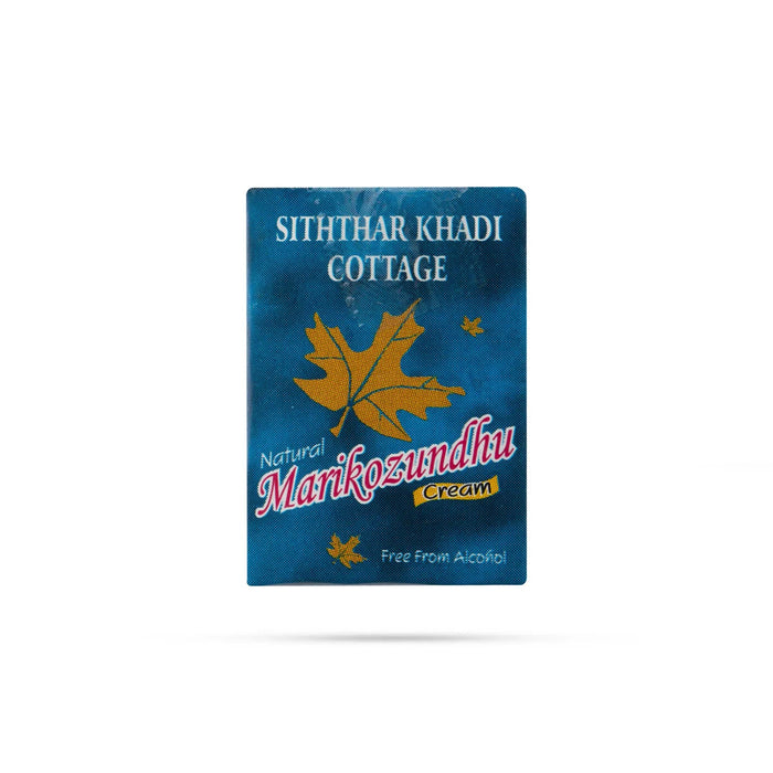 Siththar Khadi Marikozhundhu Cream - 4 Gms | Scented Cream/ Marikozhundhu Fragrance Cream For Calming Aroma