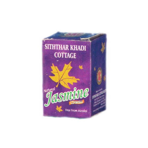 Jasmine Cream - 4 Gms | Siththar Khadi Cottage Fragrance Cream/ Jasmine Scented Cream For Pleasant Aroma