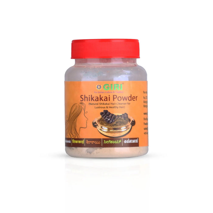 Giri Shikakai Powder - 100 Gms | Sevakai Powder/ Hair Cleanser/ Shikakai for Hair