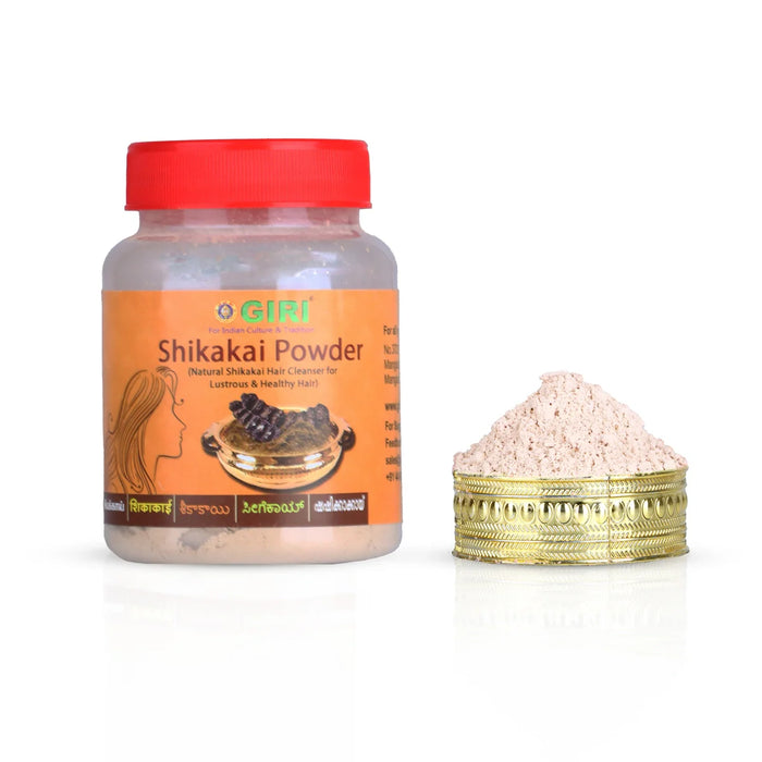 Giri Shikakai Powder - 100 Gms | Sevakai Powder/ Hair Cleanser/ Shikakai for Hair