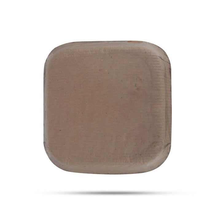 Areca Palm Leaf Plates Set - 12 Inches | 10 Pcs/ Disposable Plate/ Areca Leaf Plate for Pooja