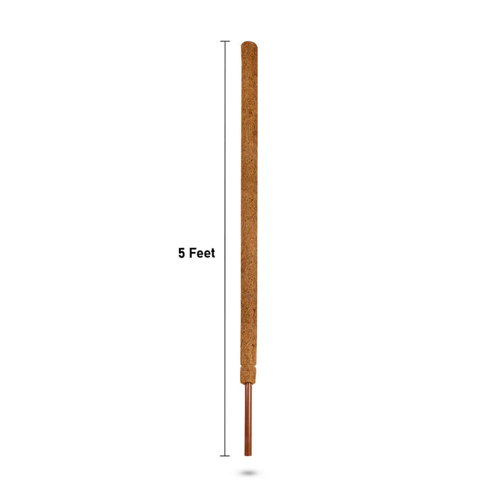 Coco Pole - 5 Feet | Coir Pole/ Coconut Pole/ Coir Pole for Plants