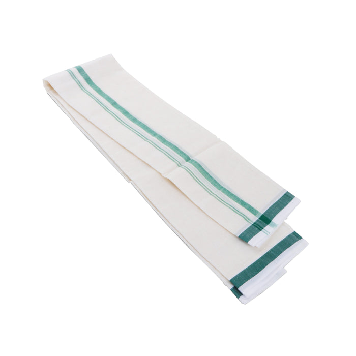 Angavastra - 1.6 Mtr | Gundanchi Border Towel/ Gamcha/ Thundu for Men