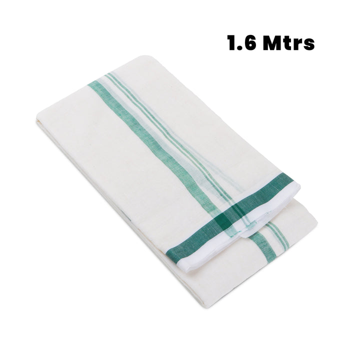 Angavastra - 1.6 Mtr | Gundanchi Border Towel/ Gamcha/ Thundu for Men