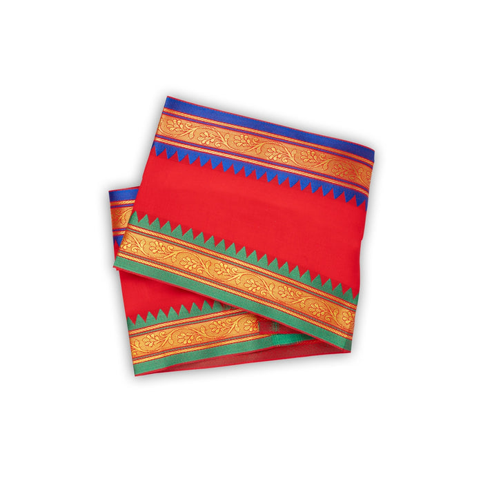 Vinayagar Vastram Set - 4 x 3 Muzham | Ganesha Vastra for Deity