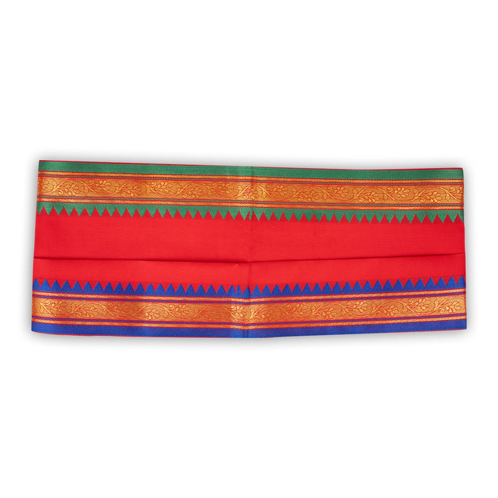 Vinayagar Vastram Set - 4 x 3 Muzham | Ganesha Vastra for Deity