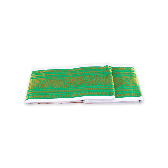 Veshti Belt - 1 Mtr | Jari Design Dhoti Belt/ Waist Belt For Securing Traditional Dhoti/ Assorted Colour