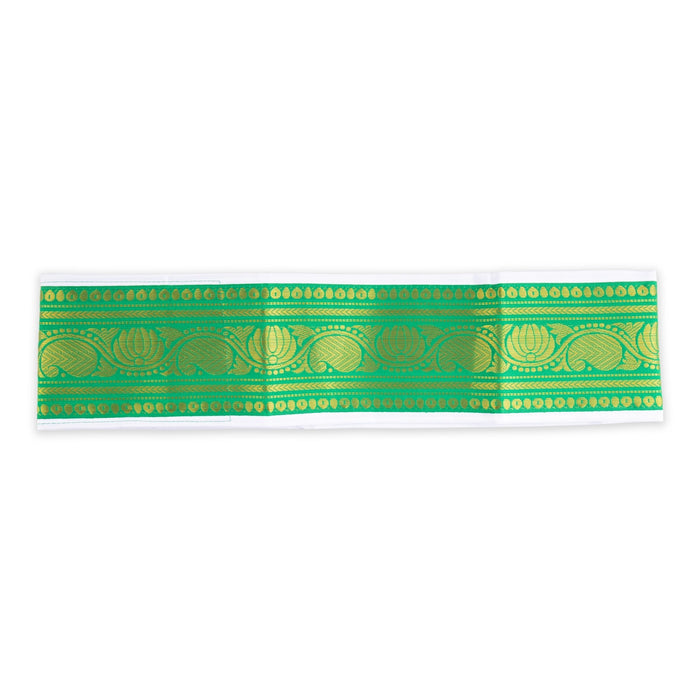 Veshti Belt - 1 Mtr | Jari Design Dhoti Belt/ Waist Belt For Securing Traditional Dhoti/ Assorted Colour