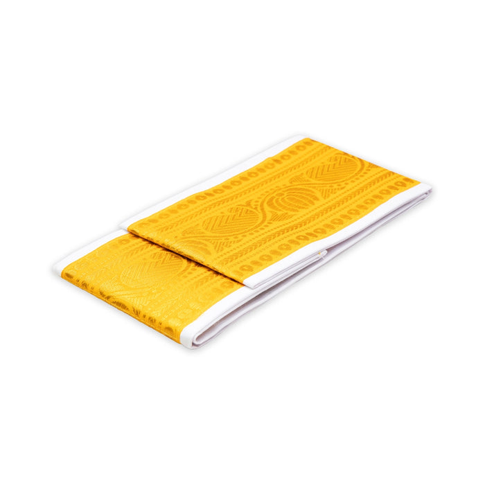 Veshti Belt - 1 Mtr | Jari Design Dhoti Belt/ Waist Belt For Securing Traditional Dhoti/ Assorted Colour