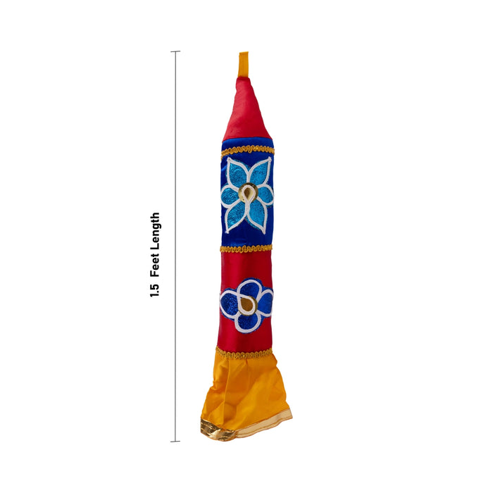 Thombai Pair - 1.5 Feet | 2 Pcs/ Cotton Temple Decor/ Decorative Tombai thoranam