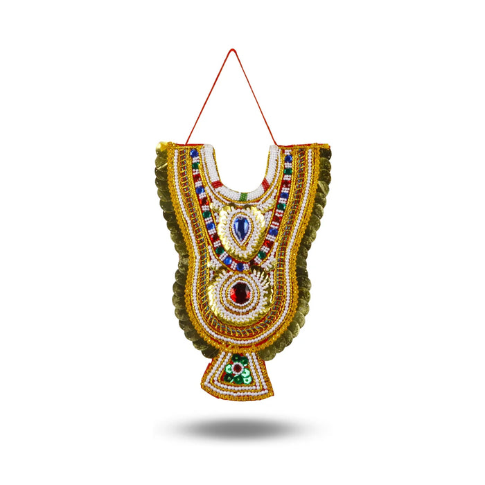 Muthangi - 14 x 9 Inches | Deity Necklace/ Jewellery for Deity