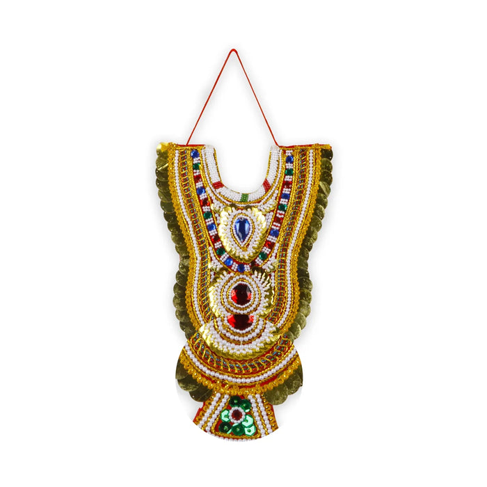 Muthangi - 14 x 9 Inches | Deity Necklace/ Jewellery for Deity