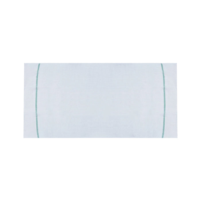 Towel - 49 x 25 Inches | White Colour Angavastram/ Cotton Thundu / Kasavu Shawl