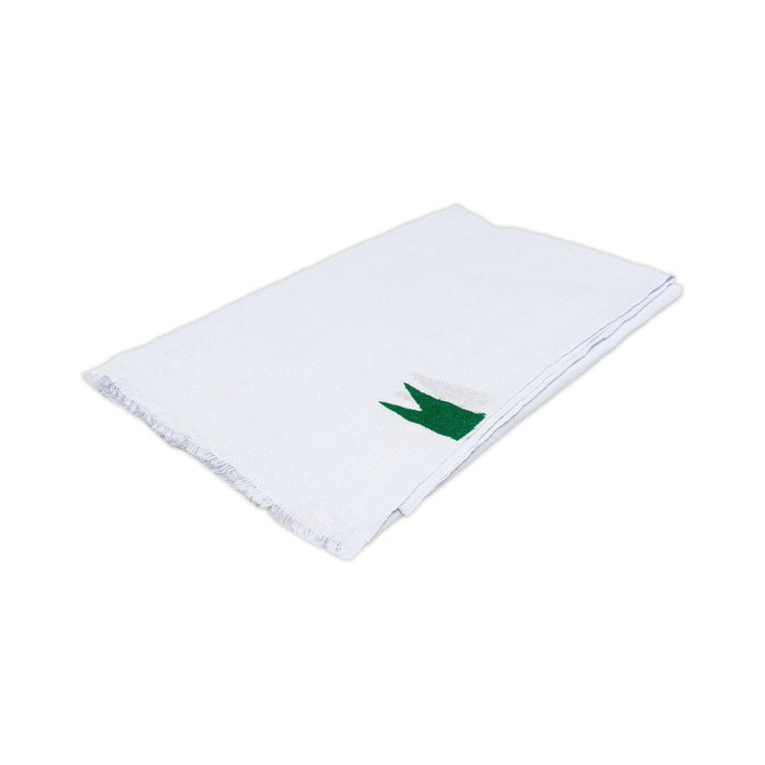Towel - 15 x 30 Inches | Chittai Thundu / White Colour Angavastram / Kasavu Shawl for Men
