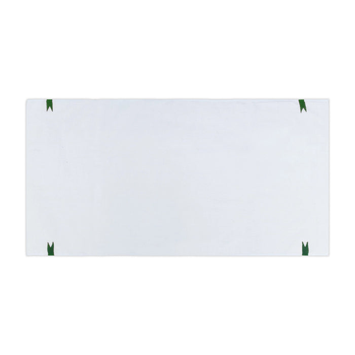 Towel - 15 x 30 Inches | Chittai Thundu / White Colour Angavastram / Kasavu Shawl for Men