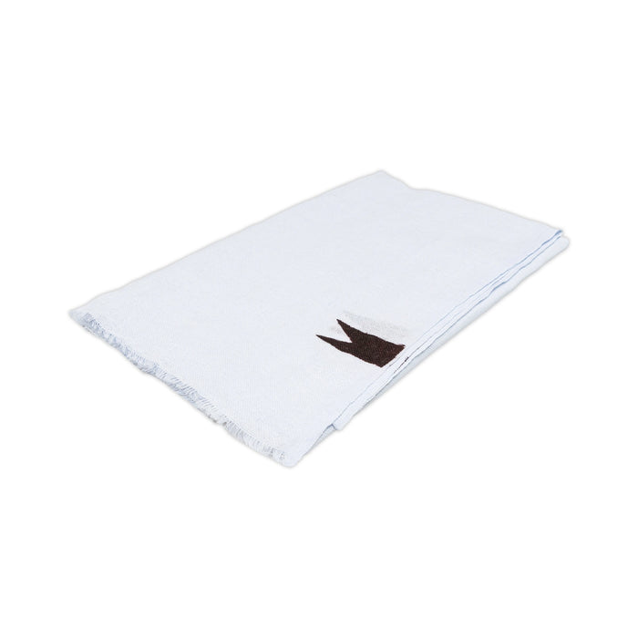 Towel - 45 x 90 Inches | Chittai Thundu / White Colour Angavastram / Kasavu Shawl for Men