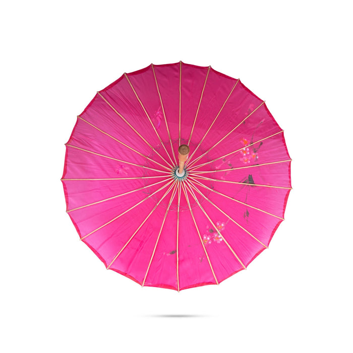 Chinese Umbrella - 22 x 32 Inches | Cloth Umbrella/ Artificial Umbrella/ Chinese Parasol