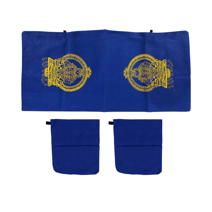 Irumudi Bag with Mudra Bag - 14 x 29 Inches | Sabarimala Bag/ Side Bag/ Ayyappa Bag For Pilgrimage
