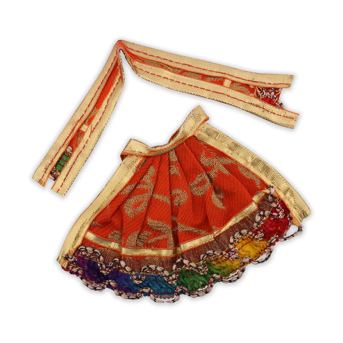 Amman Pavadai | Fancy Amman Dress Mata Dress for Deity/ Assorted Colour