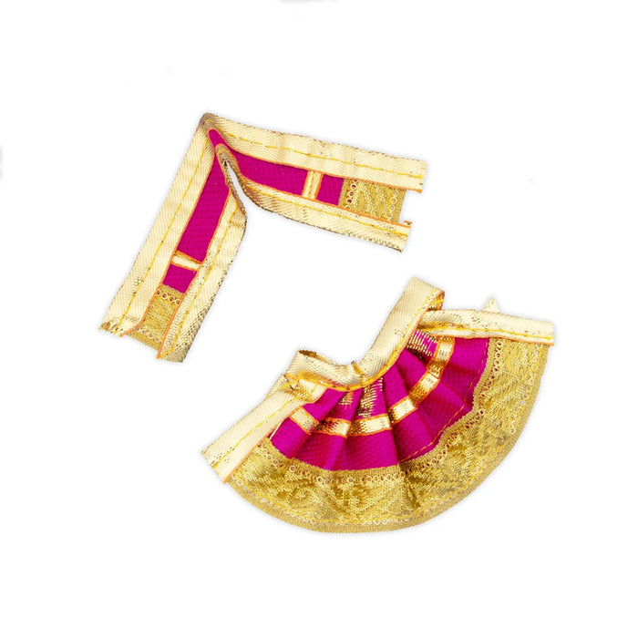 Amman Pavadai - 1.5 Inches | Mata Dress/ Devi Vastra/ Mata Poshak for Deity