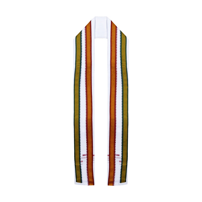 Angavastra - 1.80 Mtrs | White Angavastra/ Thalapathi Mayilkan Border Towel for Men