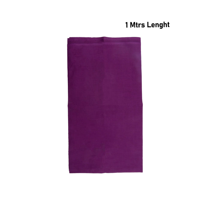 Blouse Bit - 1 Mtr | Mafatlal Blouse Piece/ 2 By 2 Cotton Blouse Bit for Women/ Assorted Colour