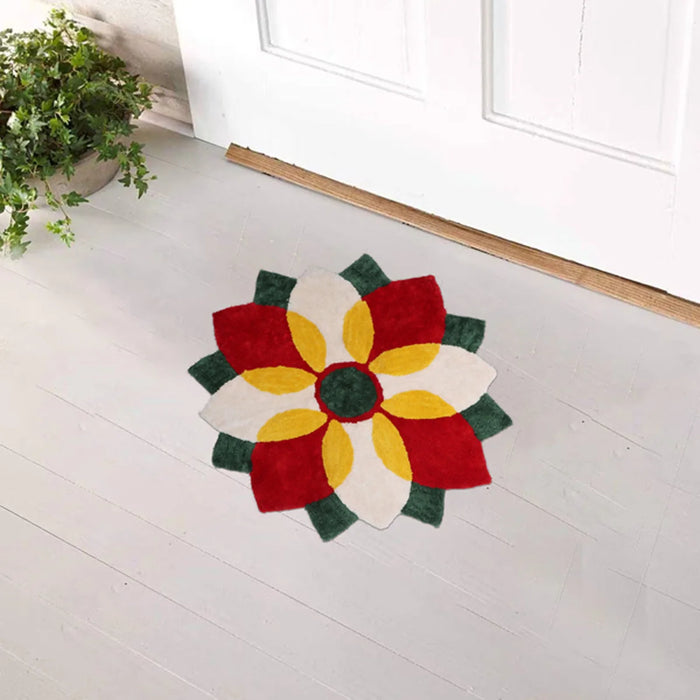 Doormat - 3 x 3 Feet | Micro Tufted Rug/ Welcome Mat/ Entrance Mat for Home