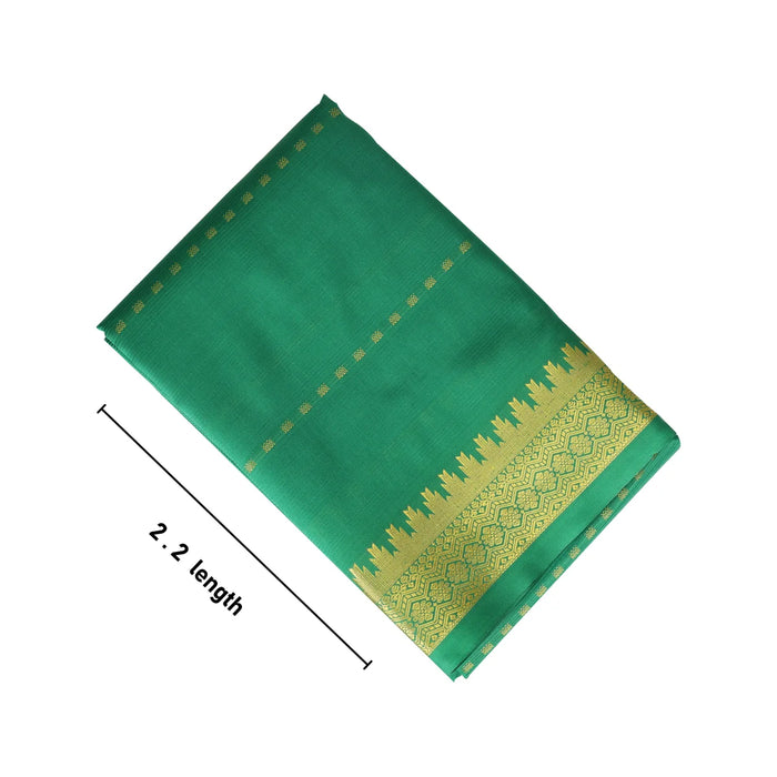 Amman Saree - 6 Yards | Cutting Butta Pattu Devi Dress/ Mata Poshak for Deity/ Assorted Colour