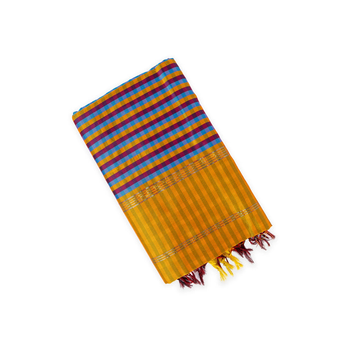 Traditional Saree | South Indian Saree/ Paalum Pazhamum Border Design Pudavai/ Ethnic Saree For Festive Wear