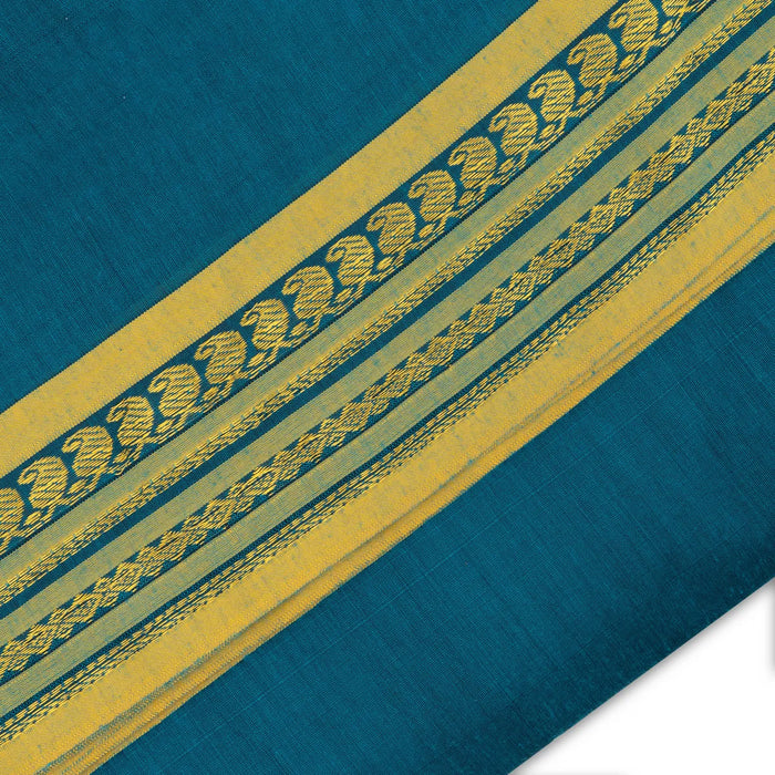 Traditional Saree | Handloom Saree/ Kalyani Cotton Saree/ Jari Border Design Pudavai for Women/Assorted Colour