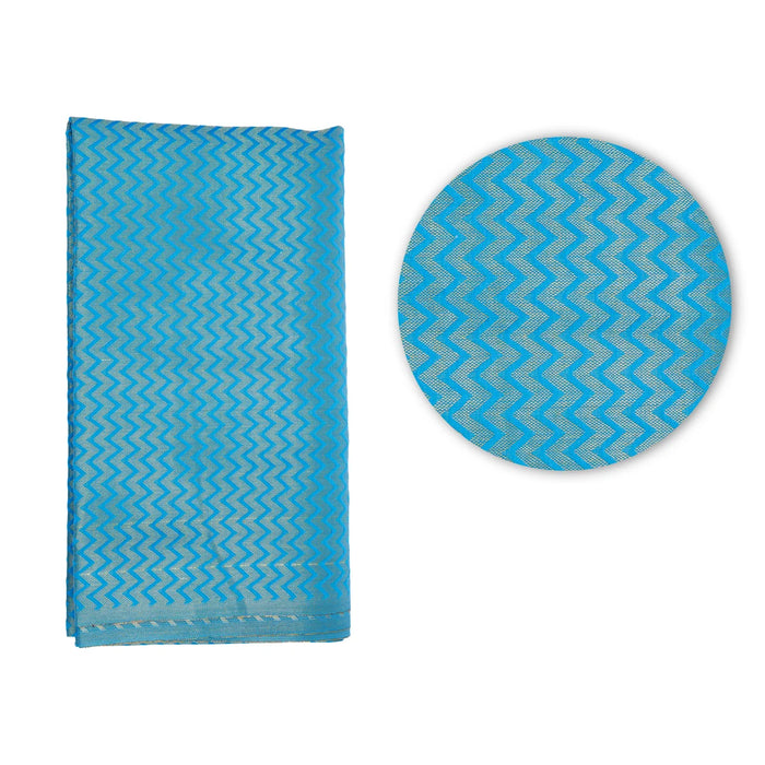 Blouse Bit - 1 Mtr | Jacquard Cloth Unstitched Blouse Piece for Women