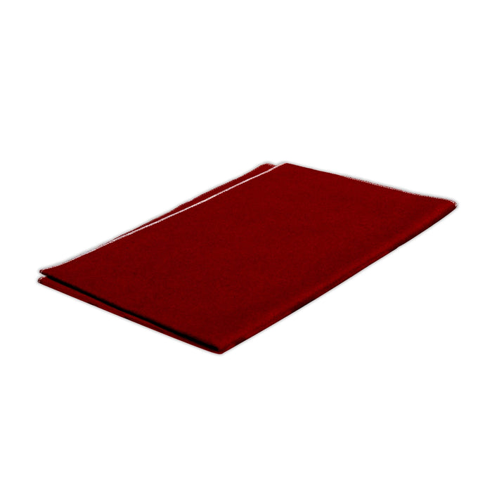 Yoga Mat - 28 x 19 Inches | Maroon Cloth Pooja Mat / Woolen Aasan / Meditation Mat