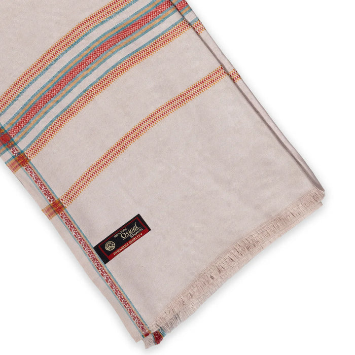 Shawls - 2 Mtrs | Ponnadai Shawl / Oswal Shawl / Angavastram for Men