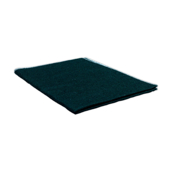Yoga Mat - 27 x 20 Inches | Pooja Aasan/ Dark Green Colour Woolen Mat/ Pooja Mat for Meditation