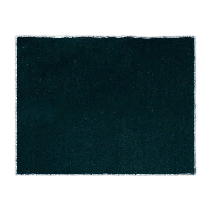 Yoga Mat - 27 x 20 Inches | Pooja Aasan/ Dark Green Colour Woolen Mat/ Pooja Mat for Meditation